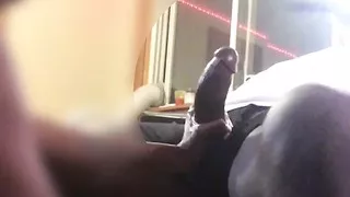 Sucking His Dick While His Girlfriend Is At The Store.