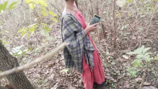 A girl was fucking very hard with her step brothen in outdoor, a girl was best blowjob with her step dad in forest