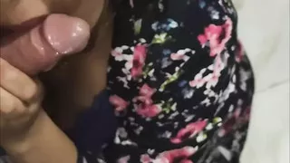 I was washing the dishes and my step-nephew arrives just when my husband is not there.