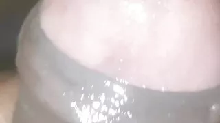 He Is Enjoying a Moment of Intimate Solitude.