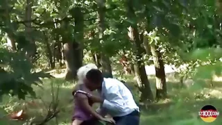 German Girl with an Amazing Body Enjoys Fucking in Nature