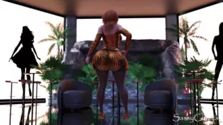 Club Slut Gangbang by Monster BBC - Hot Wife Anal DP