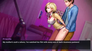 hot anime make seen hot desi bhabi in game