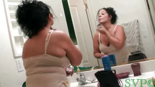 Grandma Catches Me Watching Her Puts on a Show