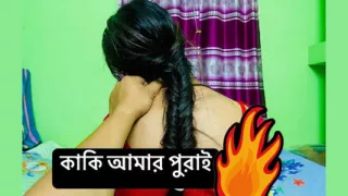 Eating my sexy aunty's pussy and come out her juice