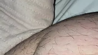 Step mom hand slip under step son underwear squeezing his dick