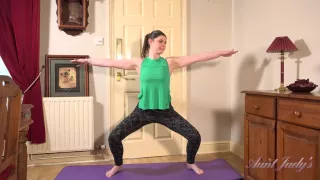 Aurora Works Out, Then Strips & Masturbates