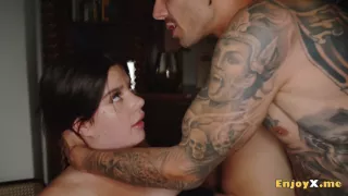 Horny Spanish pornographic star Valkiria Lapiedra gets her tight asshole plowed on a chess table in utter HD -hardcore