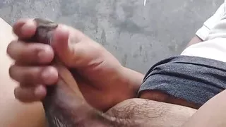 Playing with My BBC Cock