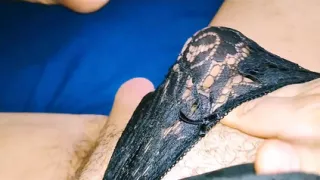 Fap a slut trans fingering her thick cock before squirting his cum on her cute soft feet with her as they both travel through the cosmos