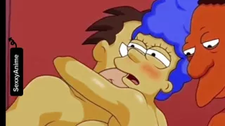 Marge is cheating on Homer