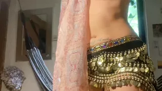 Arab doing a very sensual Arab dance