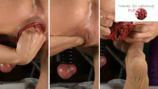 Sellffist - The Next Level - self fist my horny ass - deep rough anal fisting - Prolape & Rosebud - PART 1