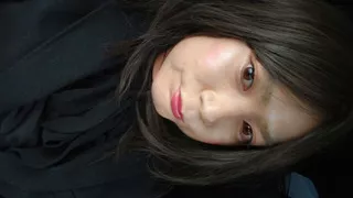 A cross-dressing boy wearing gothic masturbated comfortably while rubbing the full-body tights he wore on the inner.