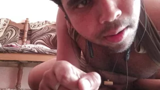 Watching xhamester style porn at home alone