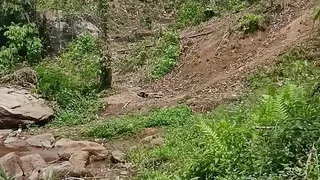 I slowly masturbated like a girly man for fear of anyone seeing it