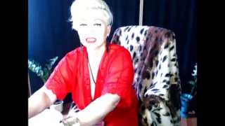 Mature wife for sale-9! (Aimee Hot MILF, aka AimeeParadise)... Cool whore, fishnet, moaning orgasm, red shoes...