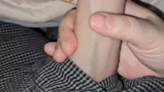 Step mom handjob stepson 9 inch of dick