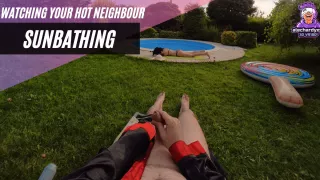 Watching Your Hot Neighbour At The Pool - AlecHardy