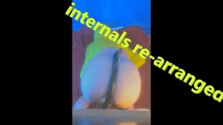 40 Inch Dildo Re-arranges My Internals 2