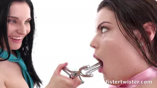 Vany Ully & Lucia Denvile by Fister Twister