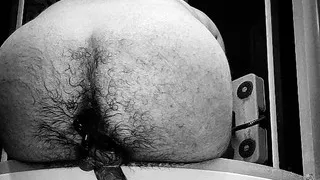 Prostate vibrator makes me piss and cum buckets