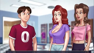 big desi aunty make seen in summertime saga