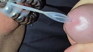 Pullout and cum on my hot milf pussy cumpilation