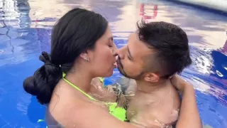 The Water Covers Them as They Devour Each Other with Kisses Full of Desire