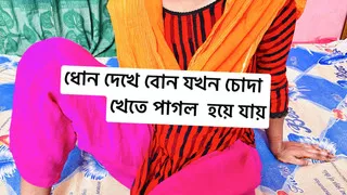 desi step sister- in- low rough hard fucking step brother alon in room