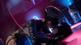 Teen girl get public sex in club and do pool dance