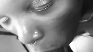 Petite Babe Handles My Huge Cock