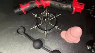 A Cute Cosplayer Has Her Anus Destroyed by Various Toys