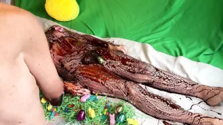 I Got Carried Away with the Chocolate When Making Easter Eggs