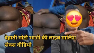 Live massage sex video of village fat Bhabhi
