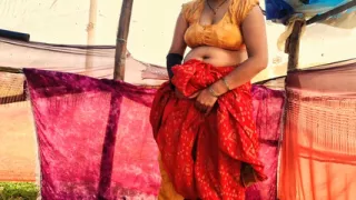 Indian village Poor Aunty Fucked By landlord son's hot desi Hindi audio sex video