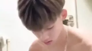 Sexy Asian Guy Takes A Shower While Fucking To Be Nice