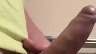 White bro handjob at a wearhouse