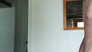 Guy Squirts His Cum on Tight Little Ass in Vacation Home