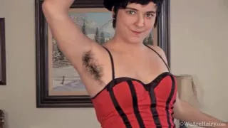 Lion tamer Harley gets naked and plays naked - WeAreHairy