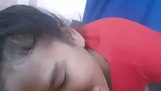 homemade amateur Asian girl blowjob