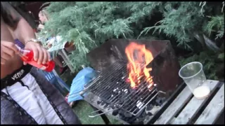 Lovely babes getting fucked in orgy by the swimming pool