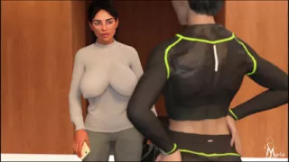 Mrs.Moore Joining the Gym : Bored Wife