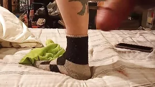 Big toys in my tight ass and cumshots