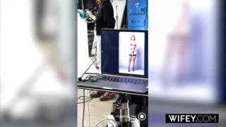 WIFEY Gorgeous Fit Hotwife Serenity Cox Gets Huge Creampie In Threesome