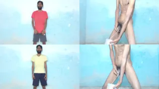 Rajesh Playboy 993 Two Pissing in the Jar Golden Shower Spanking Butt