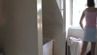 Lovely German doll stuffs her cunt with carrot before sucking big dick