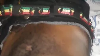 Kenyan Black Guy Stroking His BBC