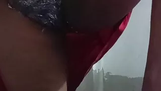 Hair cleansed sister-in-law