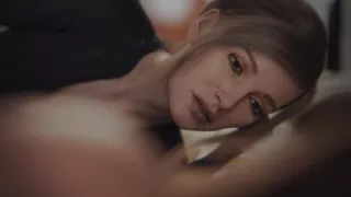 Two beautiful girls talking naughty to each other